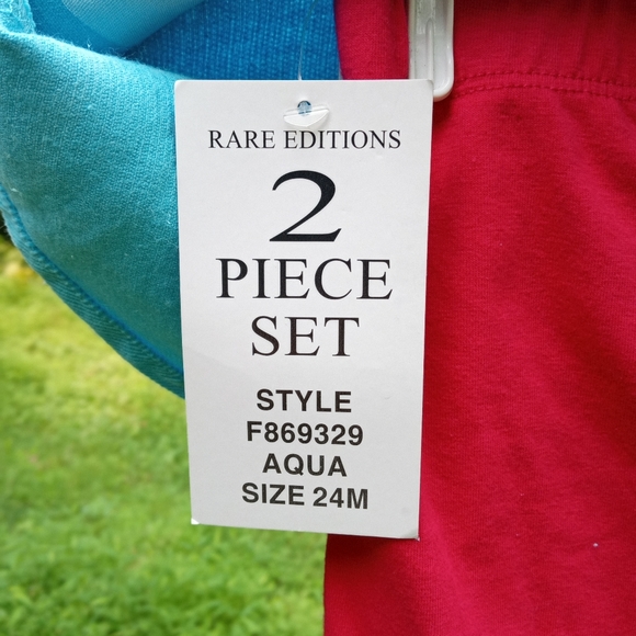 NWT Rare Editions Unicorn 2 pc set 24M - Picture 9 of 11